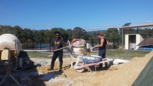 Ani & Mimi on their working holiday