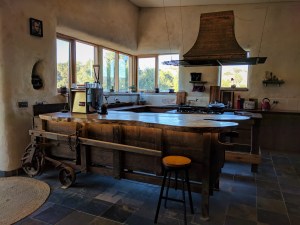 Matty modified the woolpress so that it is now a storage area as well