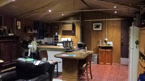 Views of the old kitchen whilst living in there