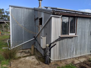 South east view prior to anything removed