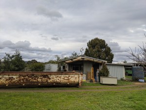 10 cubic metre skip for our first skip run